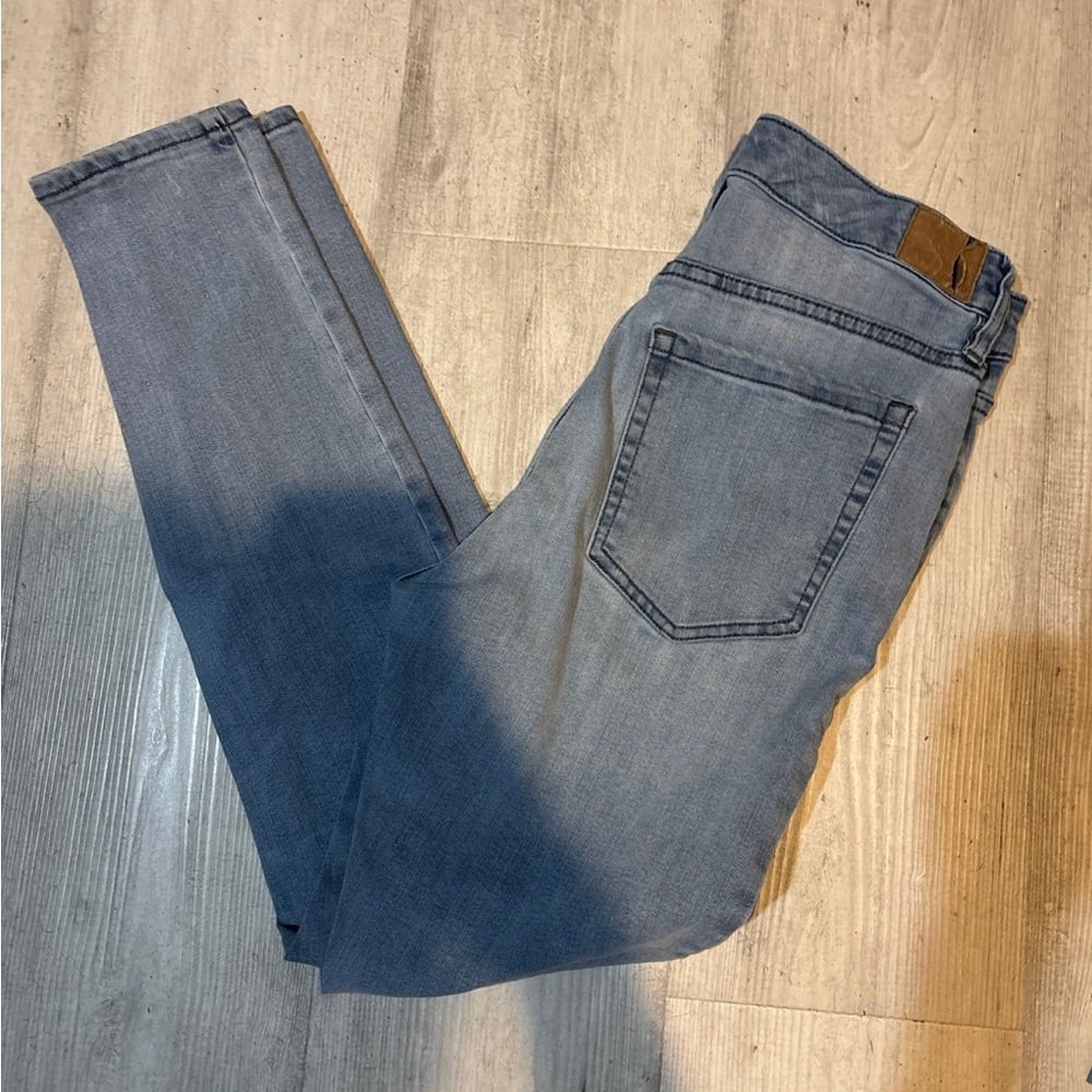 Aeropostale Blue High-Rise Jegging